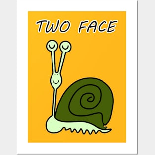 Happy snail Posters and Art